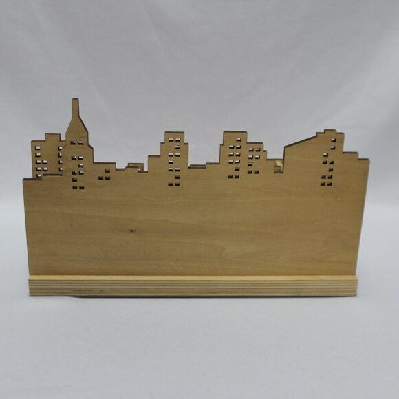 Laser Cut Skyline Desk Organizer - Picture 7 of 16